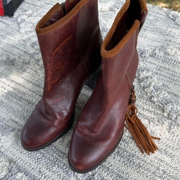 Ralph Lauren Leather Booties - Picture 1 of 6